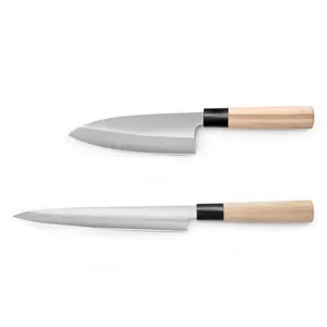 Coltello multiuso con manico in legno da cucina di vendita caldo coltello da Sushi giapponese