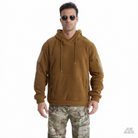 Veste polaire personnalisée 4XL bleu marine pour l'extérieur, sweat-shirt vert olive printanier pour la course et l'équitation, vêtements tactiques pour hommes