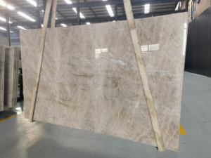 Dalles de pierre naturelle brésilienne GOLDTOP Modern Brazil, quartzite Taj Mahal poli, grandes dalles pour plans de toilette de hôtel et villa. - Product Image 5