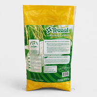 Sac d'emballage en PP tissé écologique sur mesure pour riz, grande taille, 50 kg, pour le Brésil, 25 kg, 50 kg, 100 kg