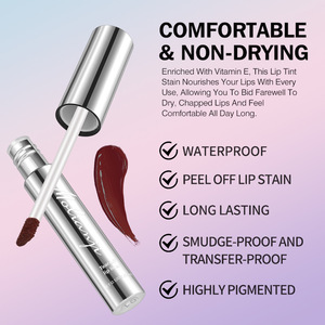 Delineador de Labios Desprendible Personalizado al por Mayor 2026 - Fácil de Despegar sin Residuos, Contorno Preciso de Labios, Color Duradero, No se Desvanece - Product Image 3