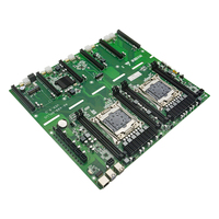 Carte mère d'ordinateur de haute qualité Dual Xeon E5 LGA2011-3 Single LAN 8 DDR4 SATA M-SATA 6 GPU PCI-E M.2 pour poste de travail