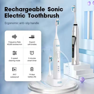 Cepillo de Dientes Eléctrico Sónico Portátil OEM, Cepillo de Dientes Automático Inteligente Premium para Adultos, Compatible con Logotipo Privado Personalizado del Fabricante - Product Image 5