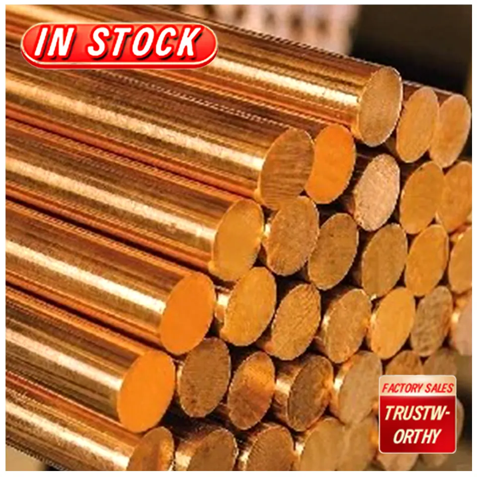 Electrical copper wire scrap Factory high purity 99.99% copper rod/red bright copper rod in brass