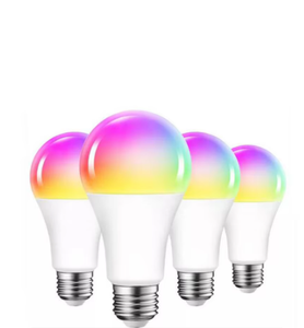 Умные светодиодные лампы RGB E27 B22 A60, многоцветные, с дистанционным управлением, светодиодная лампа LED-A для праздничного освещения внутри помещений - Product Image 5