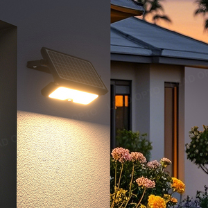 <span class=keywords><strong>Lampada</strong></span> <span class=keywords><strong>Solare</strong></span> LED da Parete IP65 Impermeabile con Sensore di Movimento PIR, Illuminazione Multifunzionale per Esterni per Casa e Strutture Pubbliche - Product Image 2