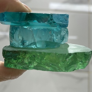 พลอยคิวบิกเซอร์โคเนียสีพาราอิบาแบบไม่เจียระไนสีใหม่ - Product Image 1