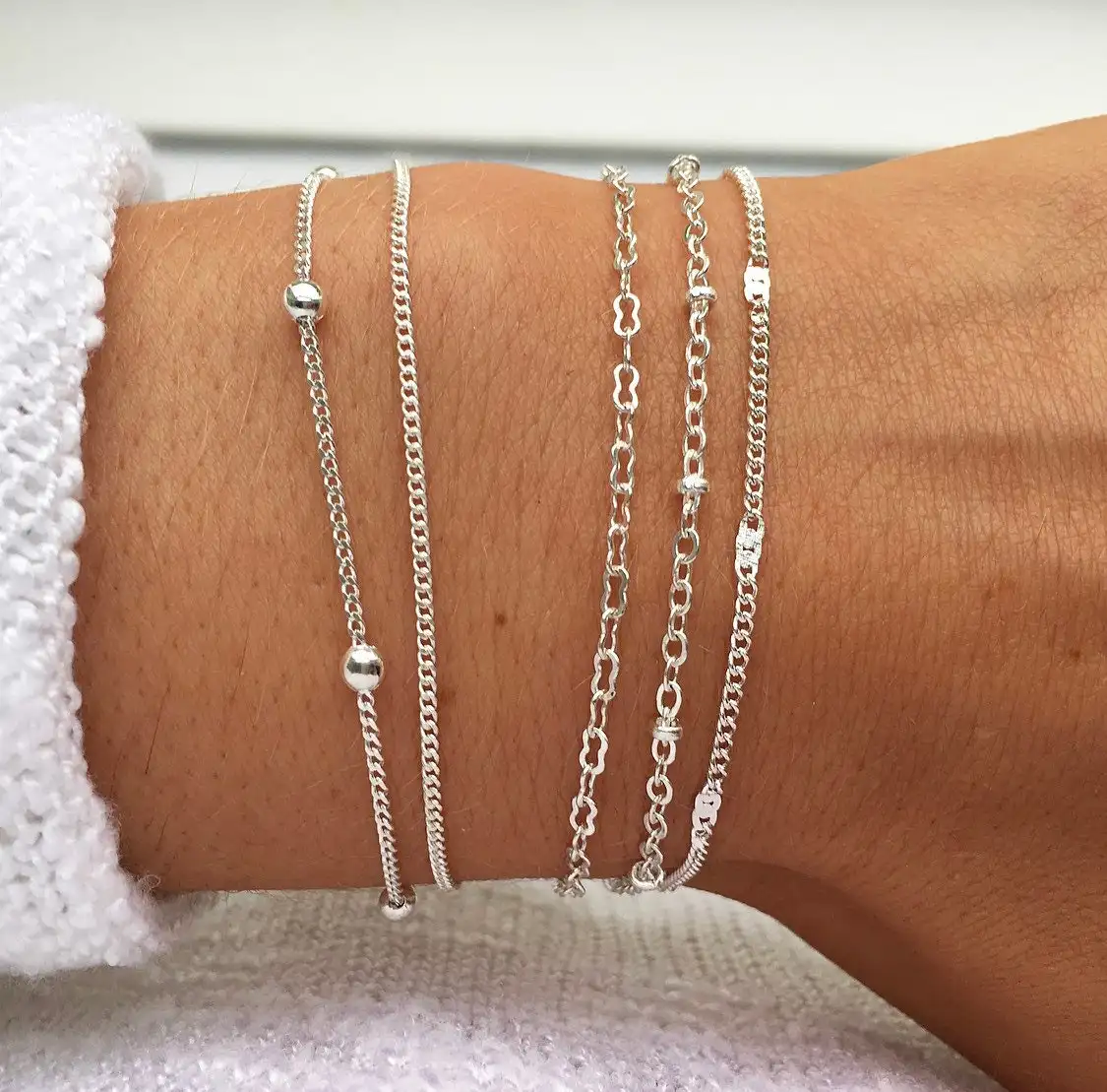 Jewelry Bracelet Charms Designer Beads Lucky Wholesale Custom 925 Sterling Silver Charm Bracelets Bulk For Women