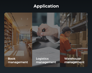 C6100 핸드헬드 무선 QR 바코드 리더 스캐너 (바코드/핸들/안드로이드 13/충전 도크 포함) 재고 관리용 - Product Image 3