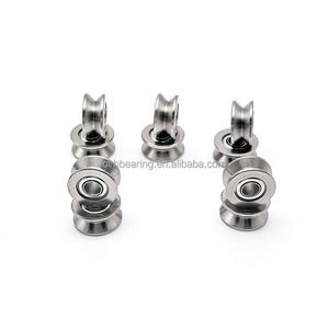 컴퓨터 자수 레이저 기계 크롬 스틸 용 4x13x6mm V-그루브 베어링 V624ZZ 트랙 휠 가이드 휠 베어링 - Product Image 5
