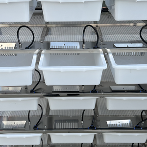 Usine de vente en gros de luxe moderne robuste découpé au laser double face souris rat cage support en plastique à mailles en acier inoxydable - Product Image 3