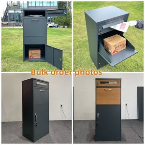 Buzón de Correo Seguro para Exteriores, Buzón de Metal Inteligente, Impermeable, para Entrega de Paquetes, con Cerradura Antirrobo, Buzón Inteligente para Exteriores - Product Image 4