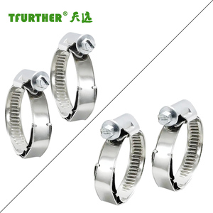 Đức loại Worm Drive abrazadera kẹp thép không gỉ 201 hoặc 304 Đức loại Ống kẹp Worm Gear Hose kẹp - Product Image 1