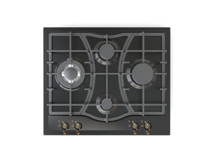 Cuisinière à gaz attrayante à 4 brûleurs avec <span class=keywords><strong>Wok</strong></span> Fashion Source d'alimentation électrique/à batterie domestique intégrée - Product Image 4