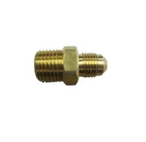 Top Rated Brass Fittings Hose Barb Connector 3/8 MF X 1/2 MP , Brass, LF for Industrial Machinery Use at Wholesale Prices