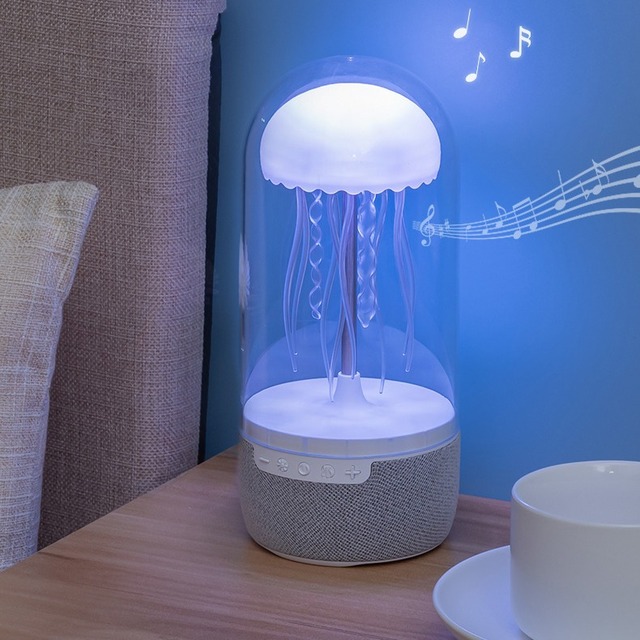 New Cross-Border Jellyfish for V5.0 Speaker Mini Portable RGB Colorful Light Smart Decorative Gift