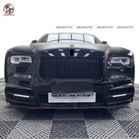 2017-2023 pour Rolls-Royce Wraith Dawn Kit de carrosserie de capot moteur en Fiber de carbone pour diffuseur de pare-chocs avant arrière de style Wraith MSY