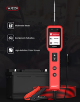 2025 pour PowerScan WJS-CT200 OBD Android 12V LCD Outil de diagnostic du système électrique Testeur de circuit automobile Circuit électrique