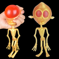 Doux Alien Être Forme Tpr Squeeze Jouets Balles Soulagement Du Stress Jouets