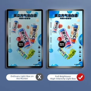 Hộp Đèn quảng cáo hình chữ nhật siêu mỏng, khung nhôm siêu mỏng, hộp đèn Áp phích từ tính, hộp đèn hiển thị - Product Image 4