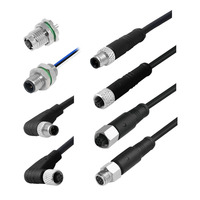 M5 m8 m12 m16 m23 7/8 connecteur câble IP68 étanche 2 3 4 5 6 8 12 17 broches montage sur panneau moule fil adaptateurs connecteur