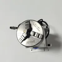 Nouvel axe rotatif D80 avec moteur Nema23 à mandrin de 80 mm et câble de 2 m pour machine de gravure et de marquage laser à fibre, cylindres