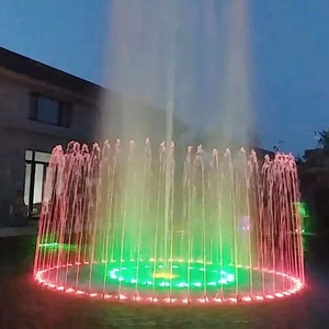 Fuente <span class=keywords><strong>de</strong></span> <span class=keywords><strong>Agua</strong></span> Musical Personalizada para Interiores/Exteriores, RGB, Pequeña, Decorativa, para Jardín - Product Image 1