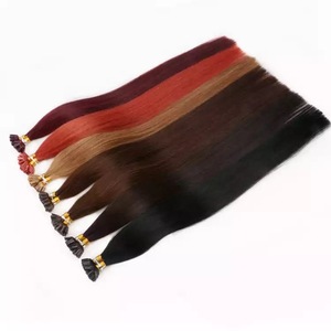 Hot Sale Fast Shipping <b>K</b> <b>Tip</b>/U <b>Tip</b>/I <b>Tip</b> Hair <b>Extension</b> Professional Full Length Remy 100% Human Hair Russian Hair <b>Extensions</b> - Product Image 6