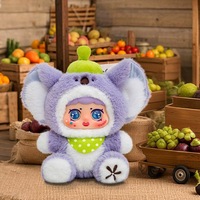 2025 nouvelle Collection Original haute qualité mignon fruits animaux Macaron vinyle en peluche jouet mode porte-clés poupée pendentif boîte aveugle
