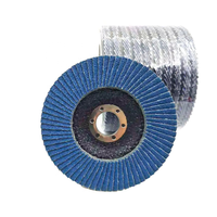 Disque abrasif en zircone corindon 100mm 115mm 125mm, disque à lamelles avec support en fibre de verre, disques de ponçage et de meulage pour métaux OEM/ODM/OBM