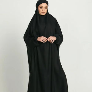 Dubaï Elastique Une Pièce Porter Islamique Français Indonésie Prière Dres Nida Vêtements Musulmans Jilbab Modeste Khimar Hijab Abaya - Product Image 3