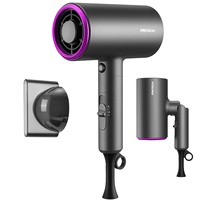 PRITECH Sèche-cheveux professionnel pliable de haute qualité pour salon de voyage