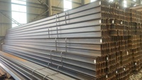 Viga de Acero al Carbono Sin Aleación de Alta Calidad, Estándar ASTM, Laminada en Caliente, Grado S235JR-S355J2, Dimensiones Personalizadas, Precio de Fábrica