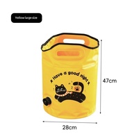 Bassin de trempage des pieds portable et pliable, épaissi, grande capacité, pour calviers, seau à linge de voyage, style pliable