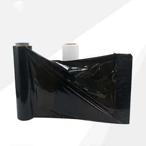 High Quality LDPE LLDPE Stretch Film Factory Price Black Stretch <b>Pallet</b> <b>Wrap</b> Film Soft Casting - Product Image 5