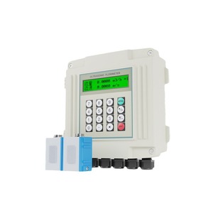 디지털 클램프온 초음파 유량계 액체용 RS485 연결 알루미늄 케이스 구조 - Product Image 3