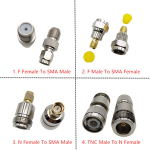 Hot Sale Connector Rf Jack Female Socket 50 Ohm Through Two Hole Solder <b>Adapter</b> - Product Image 3