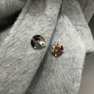 Jancoco gerçek yün panço kadınlar için yumuşak bayan şal kapşonlu yün pelerin gerçek tilki kürk Trim ile - Product Image 6