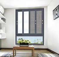 Ventana Corredera de Aluminio Insonorizada T60, Ventanas Correderas de Vidrio Templado de Doble Acristalamiento para Viviendas Residenciales