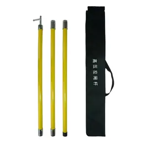 Hot sale high voltage telescopic fiberglass insulating operating rod For Working At Height