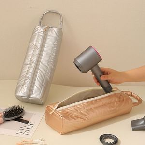 Wholesale Quilted <b>Hair</b> <b>Dryer</b> <b>Bag</b> Waterproof Travel Case Attachments Wide Opening Handheld Carry Pouch - Product Image 1
