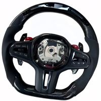 Volant sport en Alcantara et carbone LED pour BMW G11 G12 G21 G20 G31 G30 G87 G80 G90 G01 G05 G06 X3 X4 M6 M5 (vente en gros)