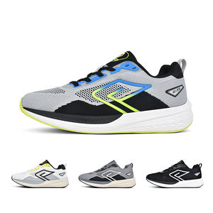 Scarpe da Corsa da <span class=keywords><strong>Uomo</strong></span> con Tomaia in Mesh Grigio/Nero/<span class=keywords><strong>Blu</strong></span>, Leggere e Ammortizzate, Sneakers Atletiche - Product Image 2