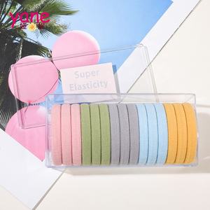 YANE卸売弾性ヘアバンド15個ボックス高品質ゴムバンド女性アクセサリー - Product Image 4