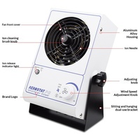 Ventilateur Ionisant Compact de Table Chine, Mini Souffleur Antistatique, Ioniseur ESD, Éliminateur Statique de Bureau, Inclinaison Réglable, CA