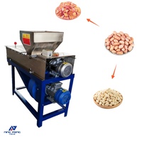 Produit le plus vendu Machine à peler pour cacahuètes grillées, arachides, noisettes, noix de cajou, équipement de pelage, machine à écraser le cacao