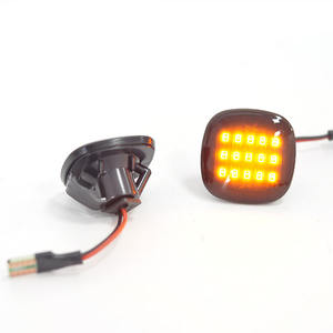 Guardabarros LED dinámico ahumado, marcador lateral, luz secuencial para A3 8L, A4 B5, Fabia, Octavia,Ibiza,Cordoba - Product Image 2