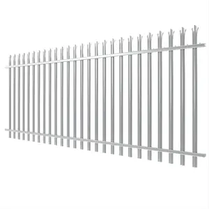 高品质镀锌ipe h柱围栏厂家直销欧洲栅栏围栏新设计花园栅栏围栏
