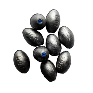 Lood Vissen Gewichten Sinkers Met Swivel Snap Zoetwater Zoutwater Trolling Visgerei 10G 12G 15G 20G 25G 30G 35G Longford