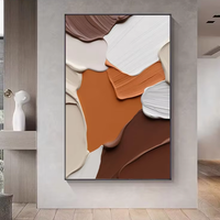 Personnalisé Salon Canapé Fond Mur Art Décor Peinture 3d En Trois Dimensions Peinture Suspendue Relief Grès Texture Murale